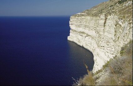 Dingli Cliffs na jihu ostrova Malta